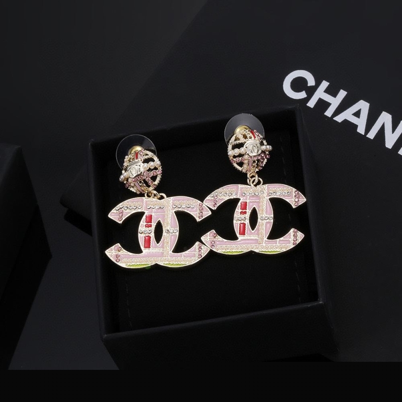 Ch*el earrings